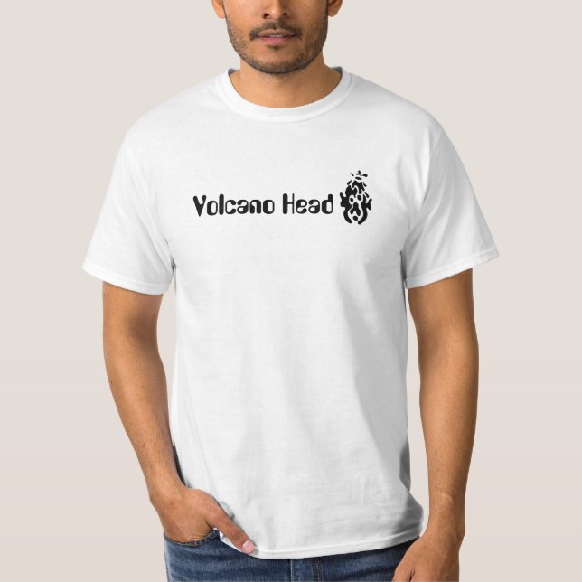 T-Shirt Volcano Head (Framsida)