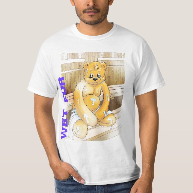 T-shirt Wet Fur (Framsida)