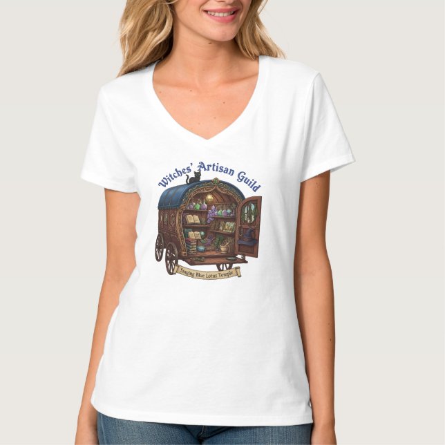 T-Shirt, Witches' Artisan Guild T Shirt (Framsida)