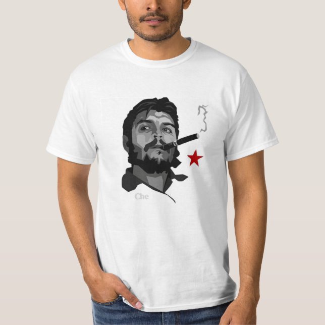 T-Shirt with che Guevara Luxurious Stil (Framsida)
