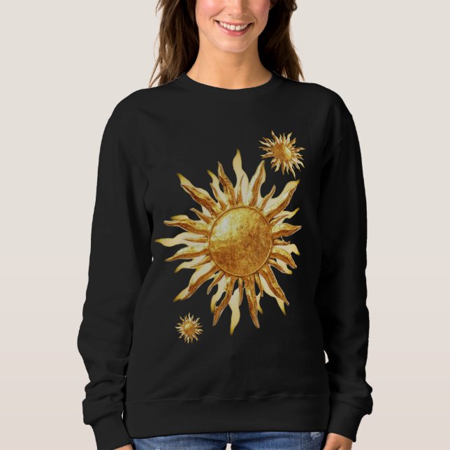 T-shirt Women Sun Design 2026 (Framsida)