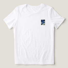 T SHIRT WOMENS BELLA TRI LIGHTENING DESIGN