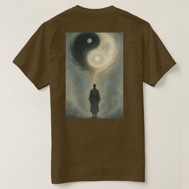 T-shirt Yin-Yang (Design baksida)