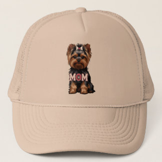 T-Shirt Yorkie Mom Keps