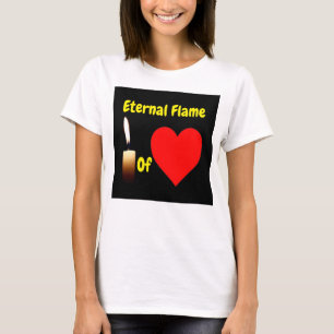 T-Shirt yttre flamma från Kärlek