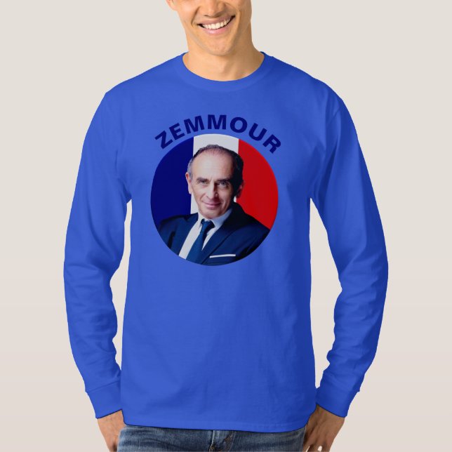 T-shirt Zemmour président 2022 (Framsida)