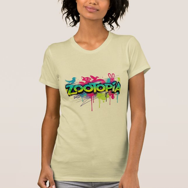 T-Shirt zootobia  (Framsida)
