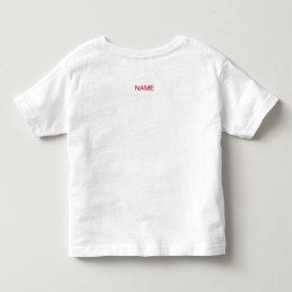 T-SHIRTAR MED EGET NAMN FÖR SMÅFlickor JAPANSK FÅG T Shirt