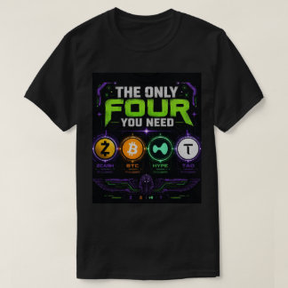 T-ShirtDe enda fyra du behöver – Crypto Future Edi T Shirt
