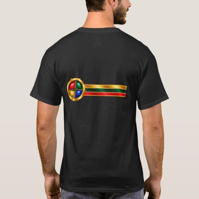 T-shirten  t shirt (Baksida)