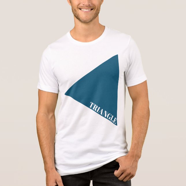 T-shirts - Abstrakt triangel (Framsida)