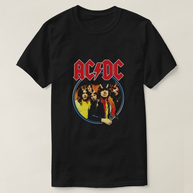 T-shirts ACDC Highway to Hells Album Band (Design framsida)