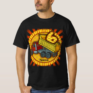 T-shirts av 6e födelsedag Lastbil