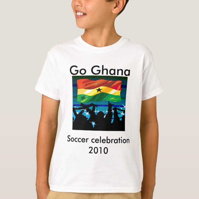 T-shirts av Ghana vm (Framsida)
