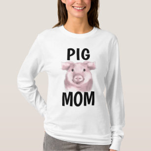 T-shirts av gris MAMMA