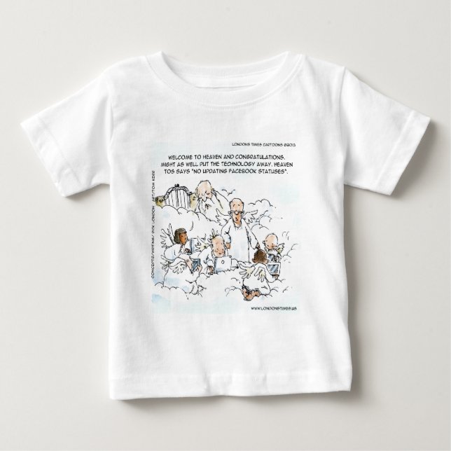 T-shirts av Londons Times Cartoons (Framsida)