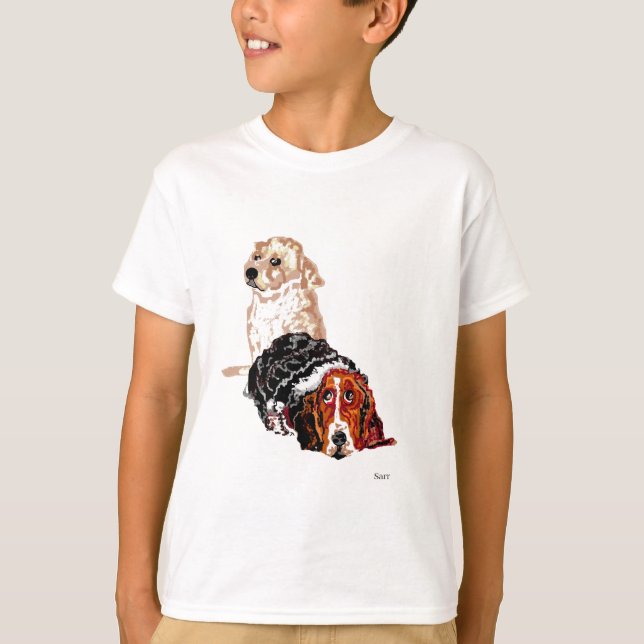 T-Shirts: Bästa budskapet T Shirt (Framsida)