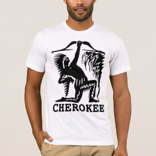 T-SHIRTS CHEROKEE INDIAN TRÖJOR