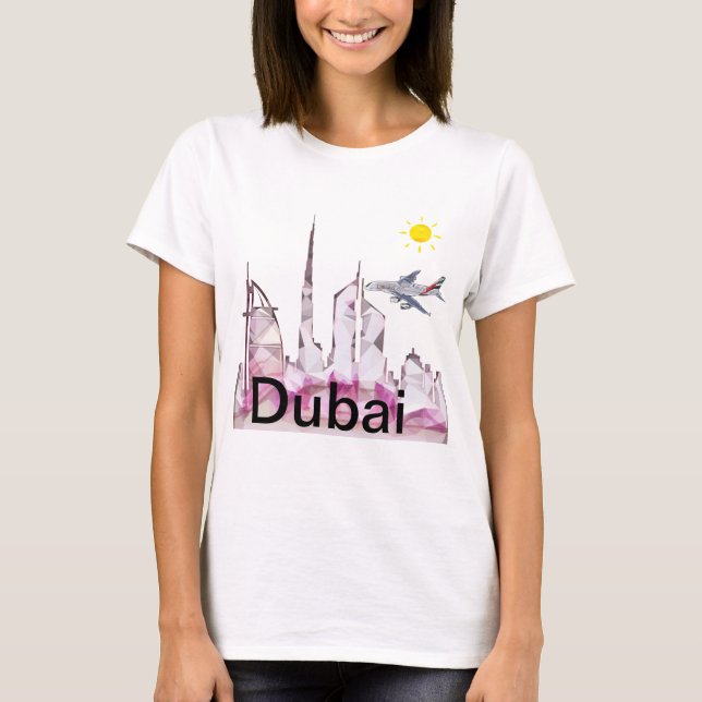  T-shirts Dubai toppar T Classic  (Framsida)