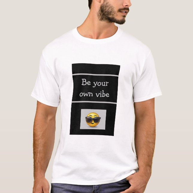 T-Shirts Emoji för motivation (Framsida)