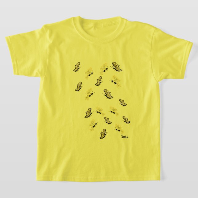T-shirts : Fjärilar (Laydown)