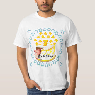 T-shirts för 7:e Födelsedagsfest Mouse-födelsedag