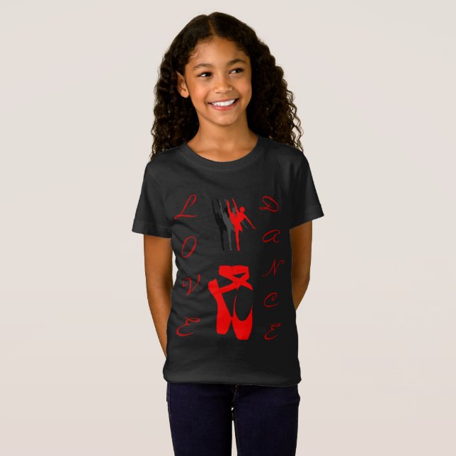 T-shirts för barn i Expression Collection Girl (Hel framsida)