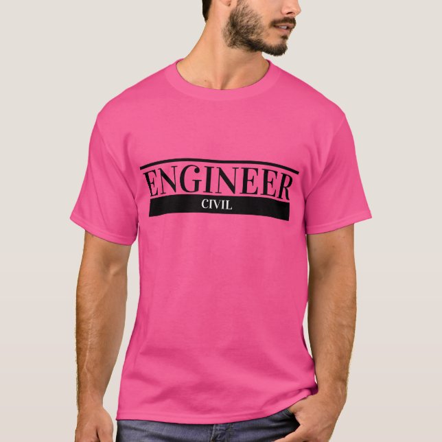 T-shirts för ingenjörer 008 (Framsida)