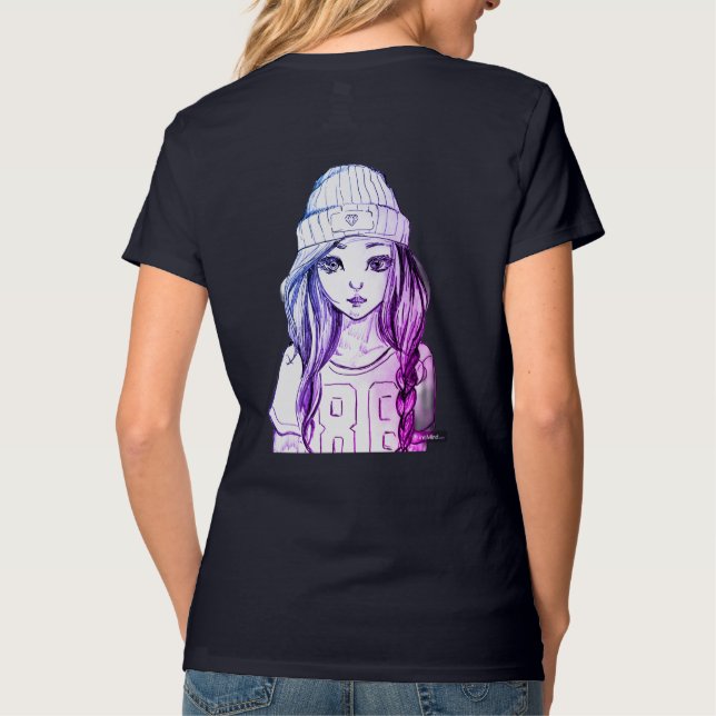 T-Shirts för kvinnor (Baksida)