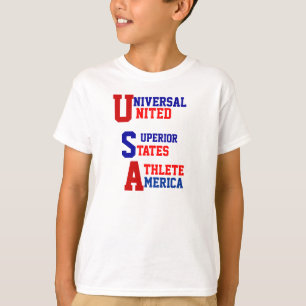 T-shirts för olympiska spelen i Usa