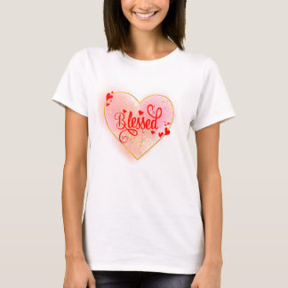 T-Shirts Fullt of Kärlek Heart Design