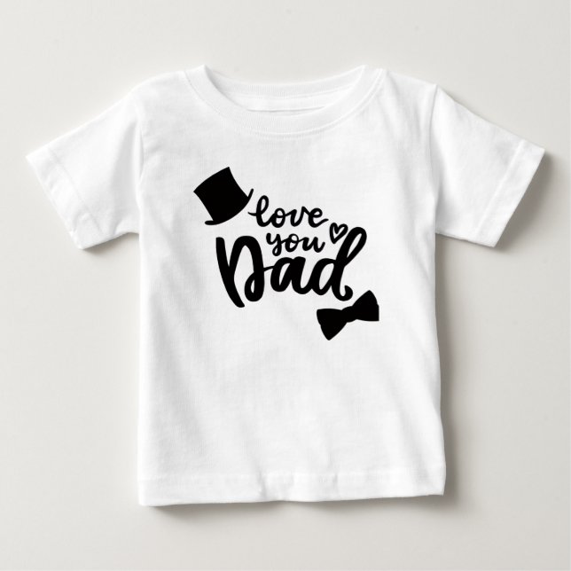 T-shirts glad fars dag  (Framsida)