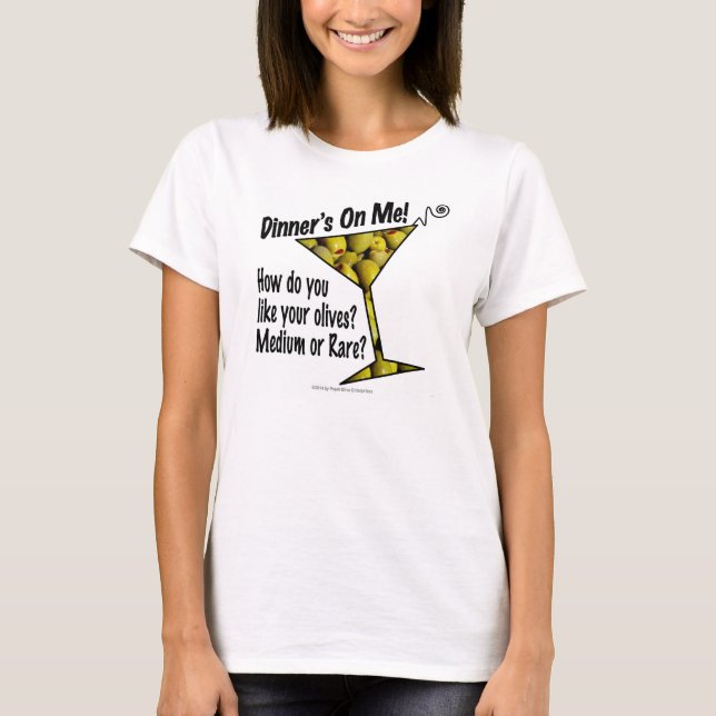 T-SHIRTS, HOODIES, TOPS Middag! Oliver? Tee Shirt (Framsida)