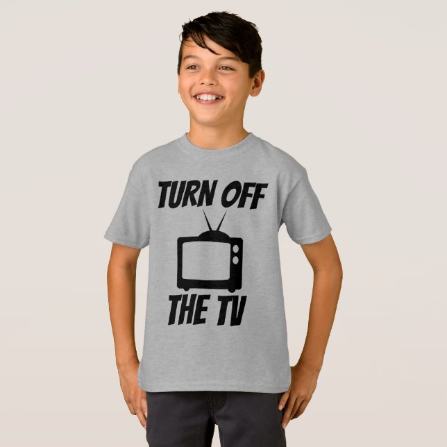 T-SHIRTS KIDS FÖR TV-TV-TV (Hel framsida)