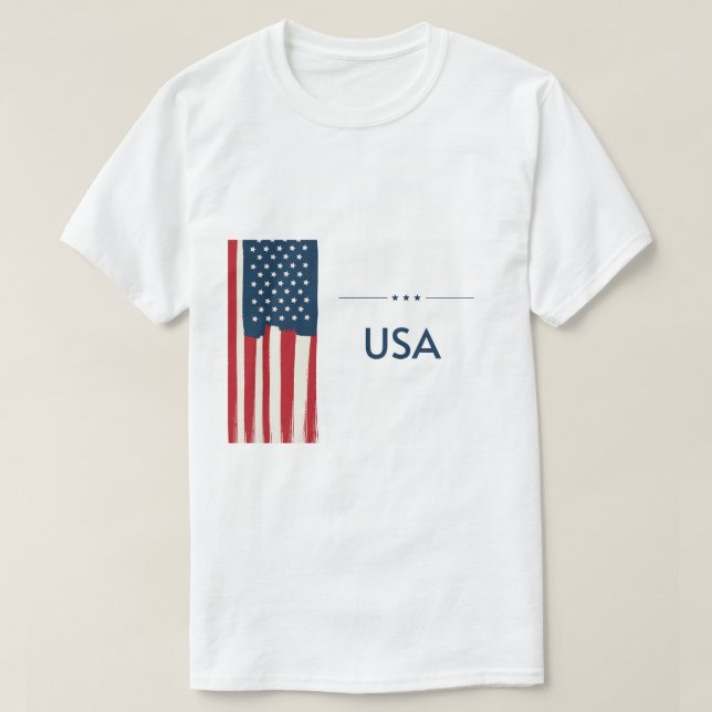 T-shirts män USA  (Design framsida)