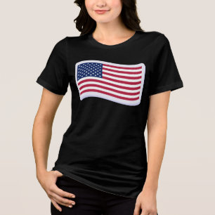 T-shirts med amerikansk flagga – Grafiska USA-tees