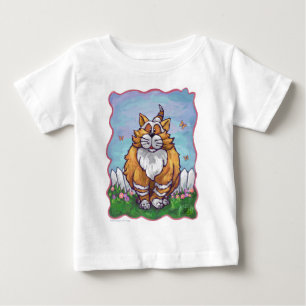 T-shirts med gingerkatt