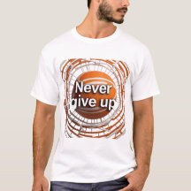 T-Shirts med konstruktion boll i basket