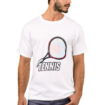 T-Shirts med tennis racket