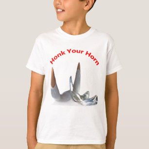 T-shirts med tuta i hornet