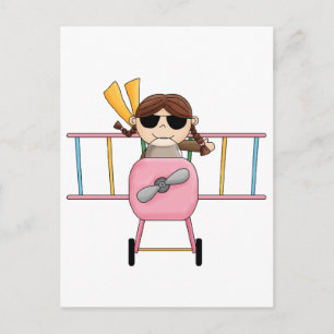 T-shirts och gåvor för unga flickor vykort