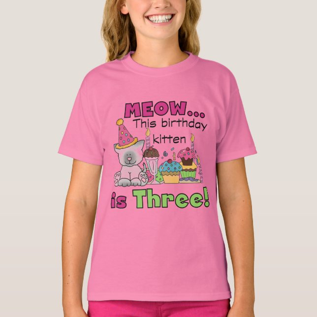 T-shirts och gåvor från kattfödelsedagen (Framsida)
