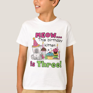T-shirts och gåvor från kattfödelsedagen