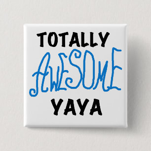 T-shirts och presenter, Fantastisk Yaya Knapp
