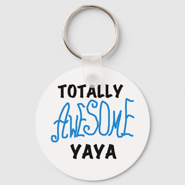 T-shirts och presenter, Fantastisk Yaya Nyckelring (Framsida)