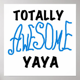 T-shirts och presenter, Fantastisk Yaya Poster