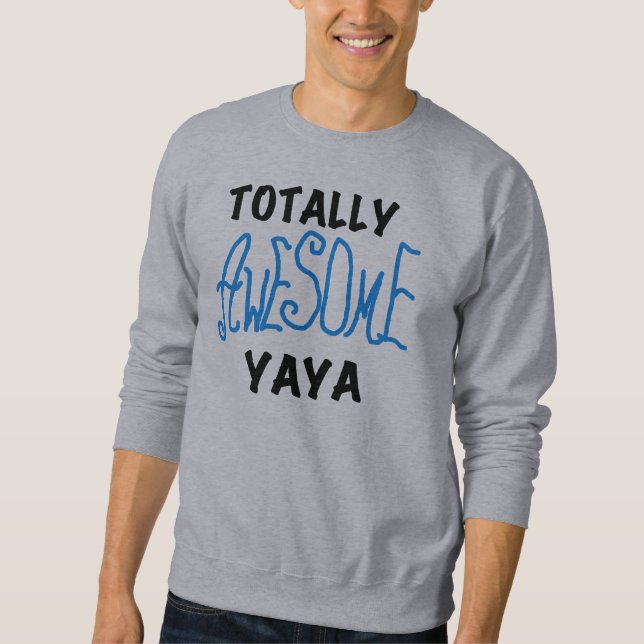 T-shirts och presenter, Fantastisk Yaya Sweatshirt (Framsida)