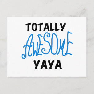 T-shirts och presenter, Fantastisk Yaya Vykort