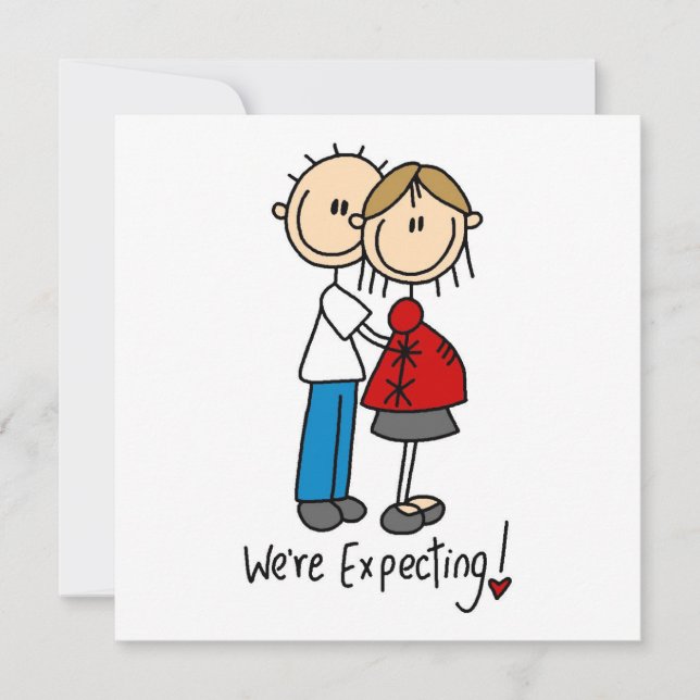 T-shirts och presenter för blivande föräldrar meddelande (Framsida)