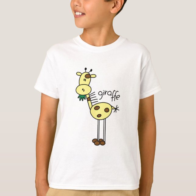 T-shirts och presenter med giraff-figur (Framsida)